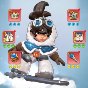 kingshot account for sale with 613M power Whale Account