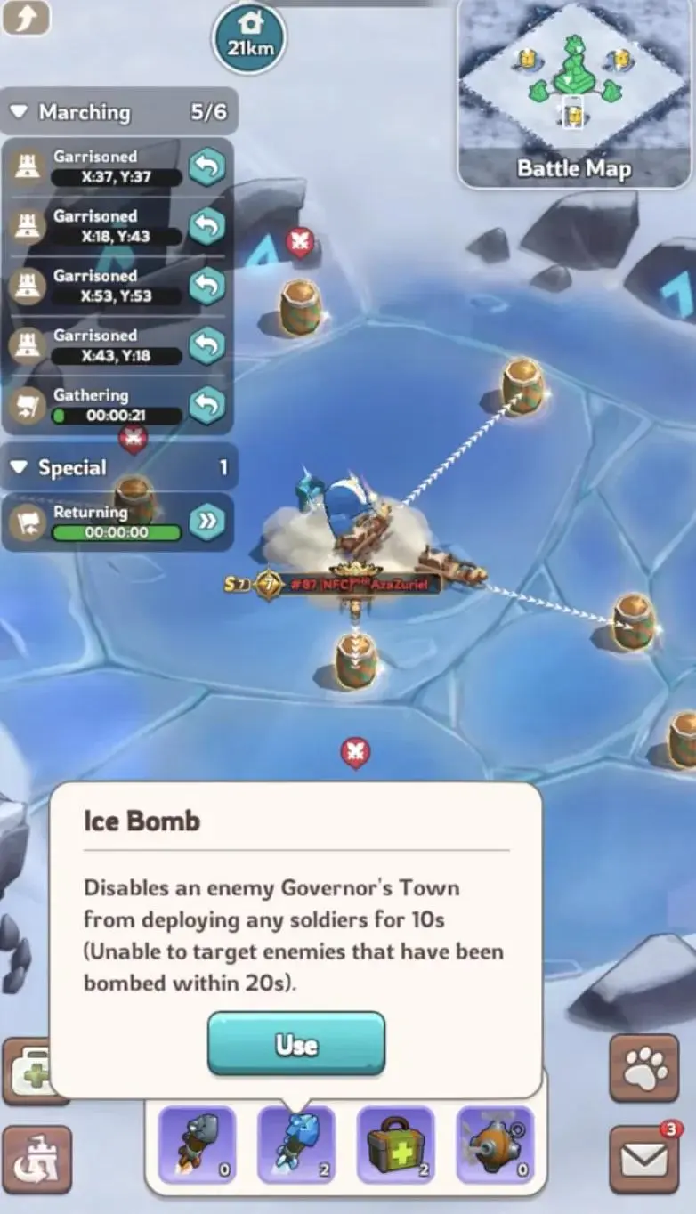 Kingshot Blizzard Brawl Event Airdrop Items
