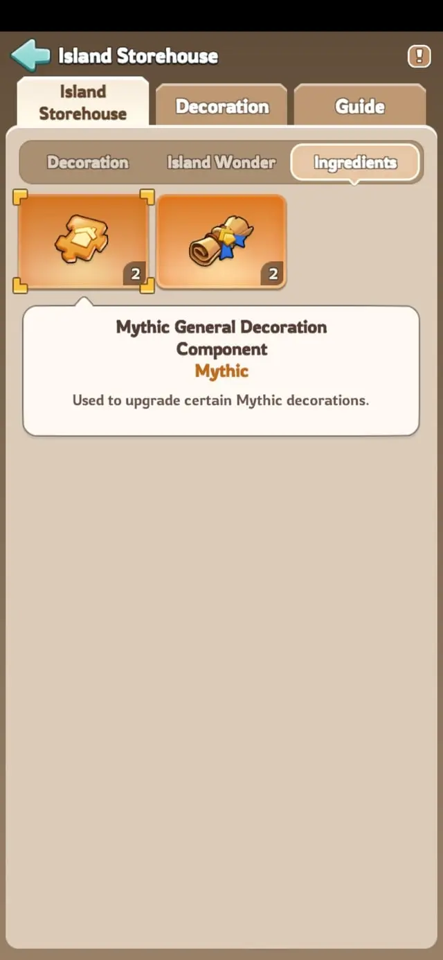 Kingshot Mythic General Decoration Component
