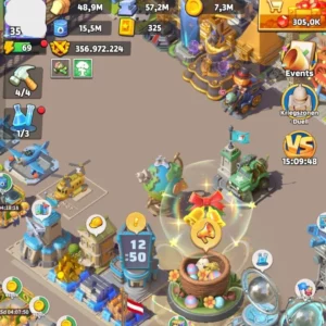 last war account for sale with 217M power Whale Account