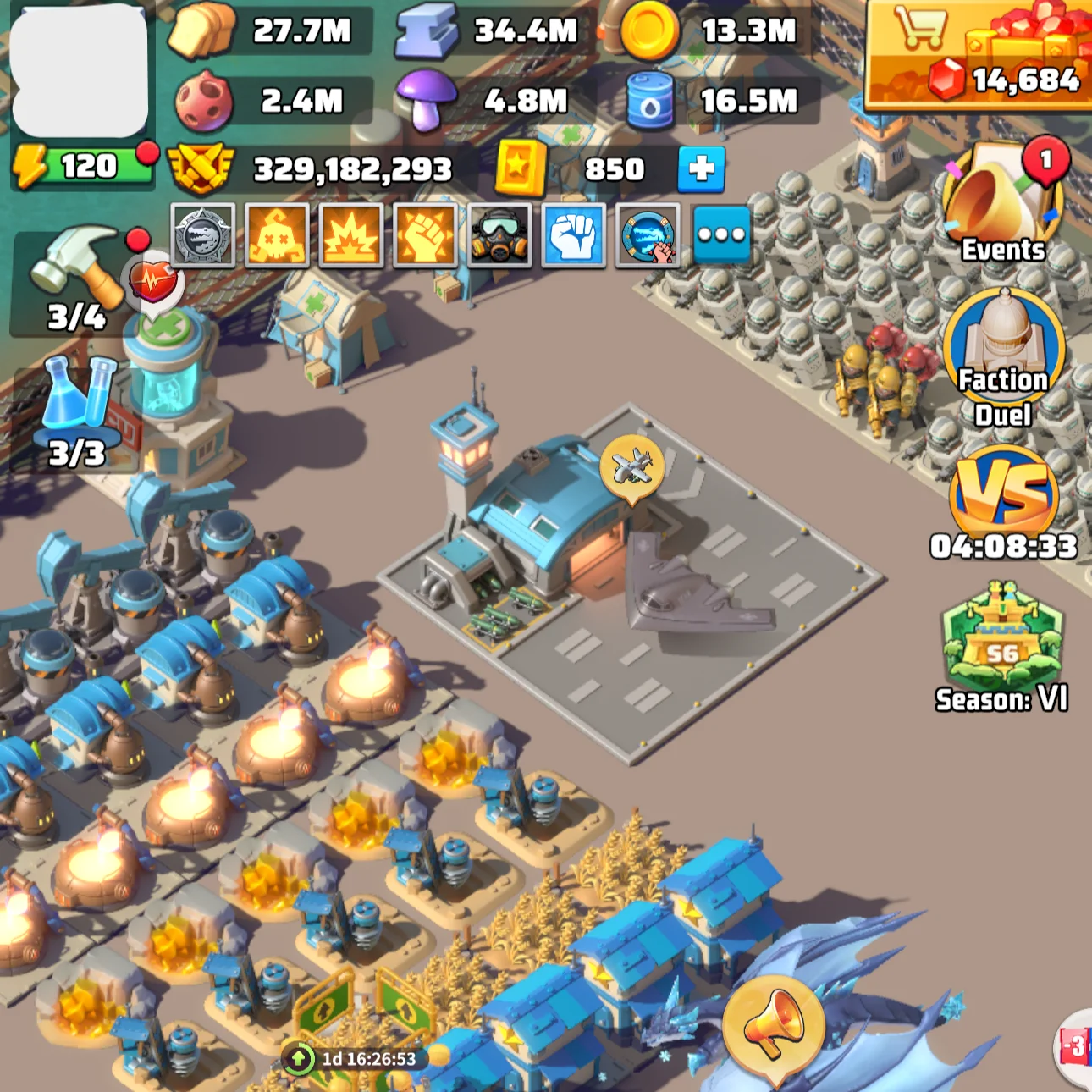 last war account for sale THP 176M Medium Account