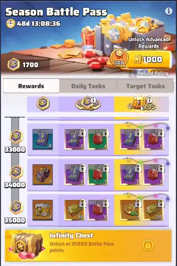 Last War Season Battle Pass
