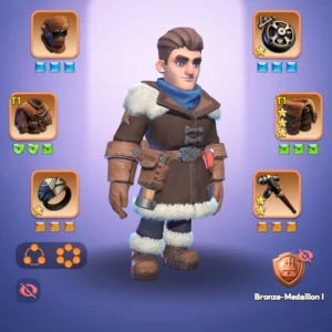 wos account for sale with 139M power Starter Account