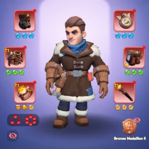 wos account for sale with 615M power Starter Account