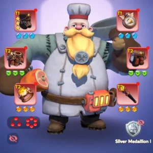 wos account for sale with 640M power Middle Account