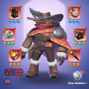 wos account for sale with 788M power Whale Account