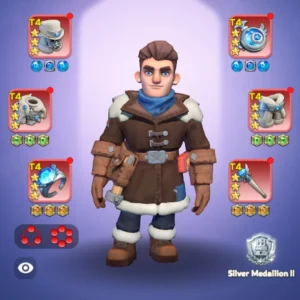 wos account for sale with 872M power Whale Account