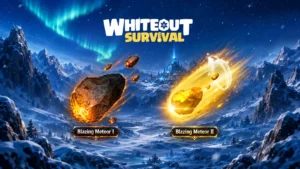 WOS Blazing Meteor skin I and II
