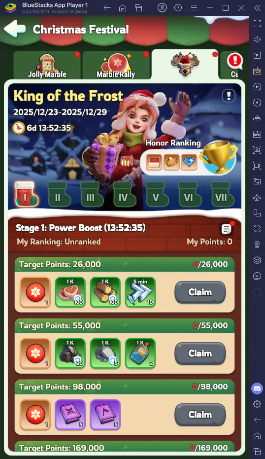 Whiteout Survival Christmas Event King of the Frost