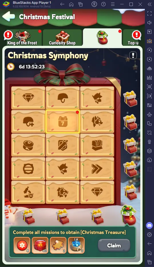 Whiteout Survival Christmas Event Symphony