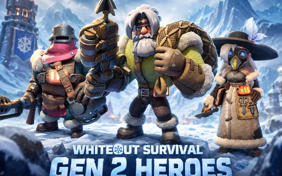 Whiteout Survival Gen 2 Heroes: Flint, Alonso, and Philly