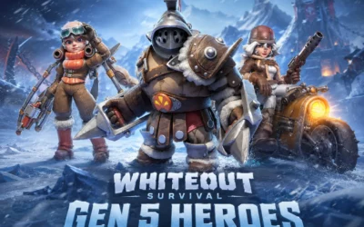 Whiteout Survival Gen 5 Heroes: Hector, Norah, and Gwen