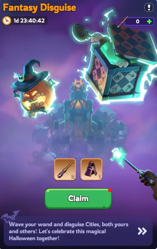 Whiteout Survival Halloween Event Fantasy Disguise