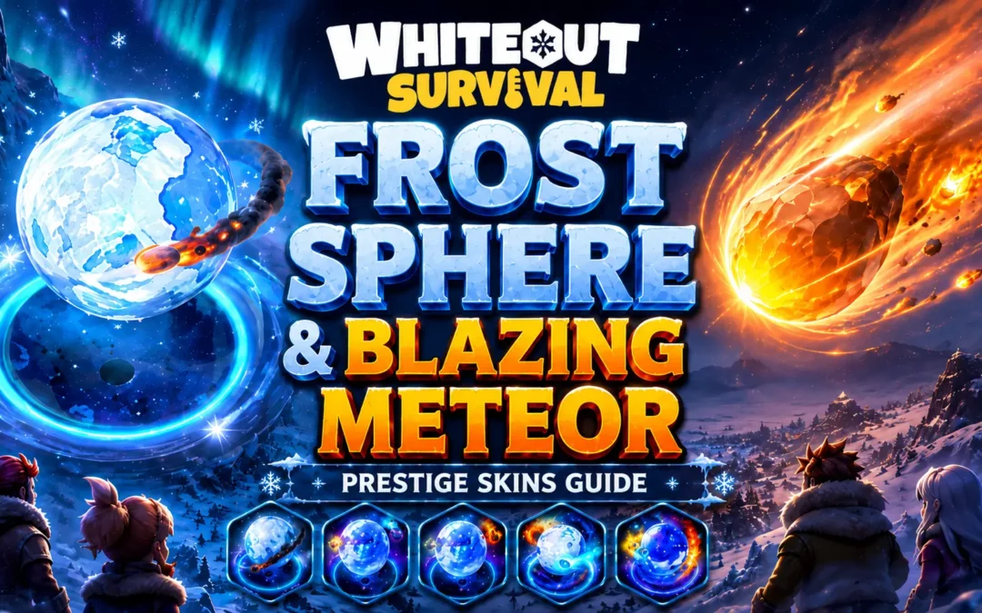Whiteout Survival Frost Sphere & Blazing Meteor Guide: Prestige Benefits