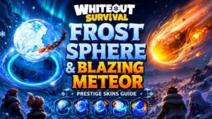 Whiteout survival Frost Sphere and Blazing Meteor