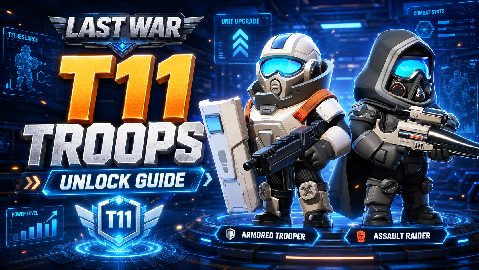 Last War T11 troops