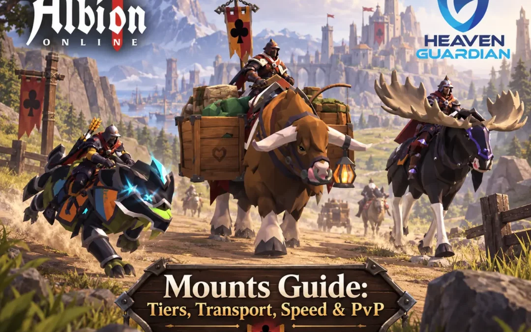Albion Online Mounts Guide: Tiers, Transport, Speed & PvP