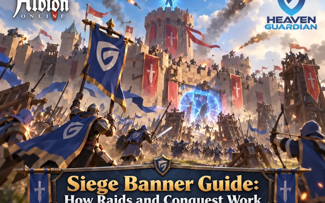 Albion Online Siege Banner Guide: How Raids and Conquest Work
