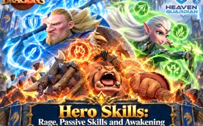 Call of Dragons Hero Skills: Rage, Passive Skills and Awakening