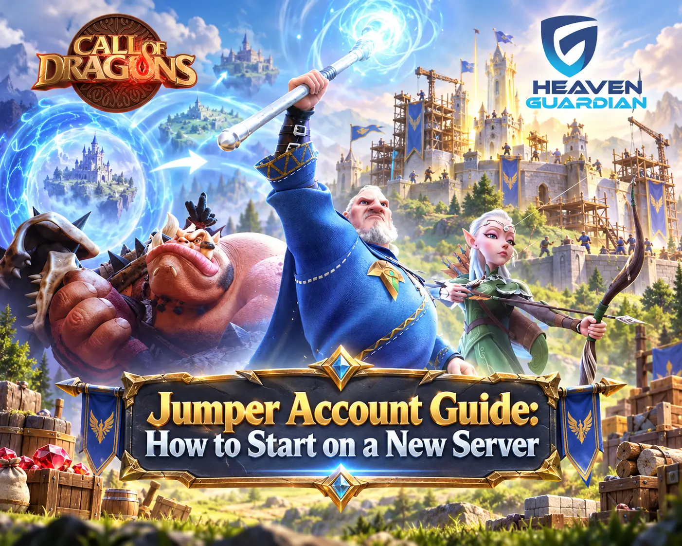 Call of Dragons Jumper Account Guide