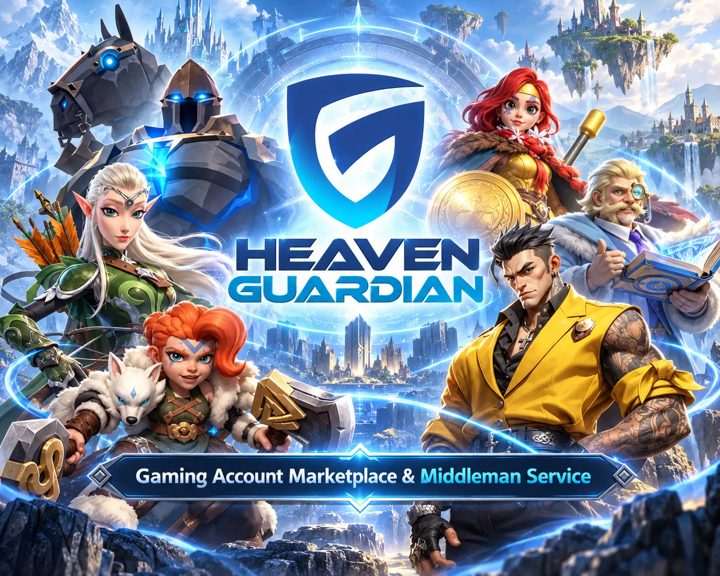 Heaven Guardian Middleman Service Hero Image