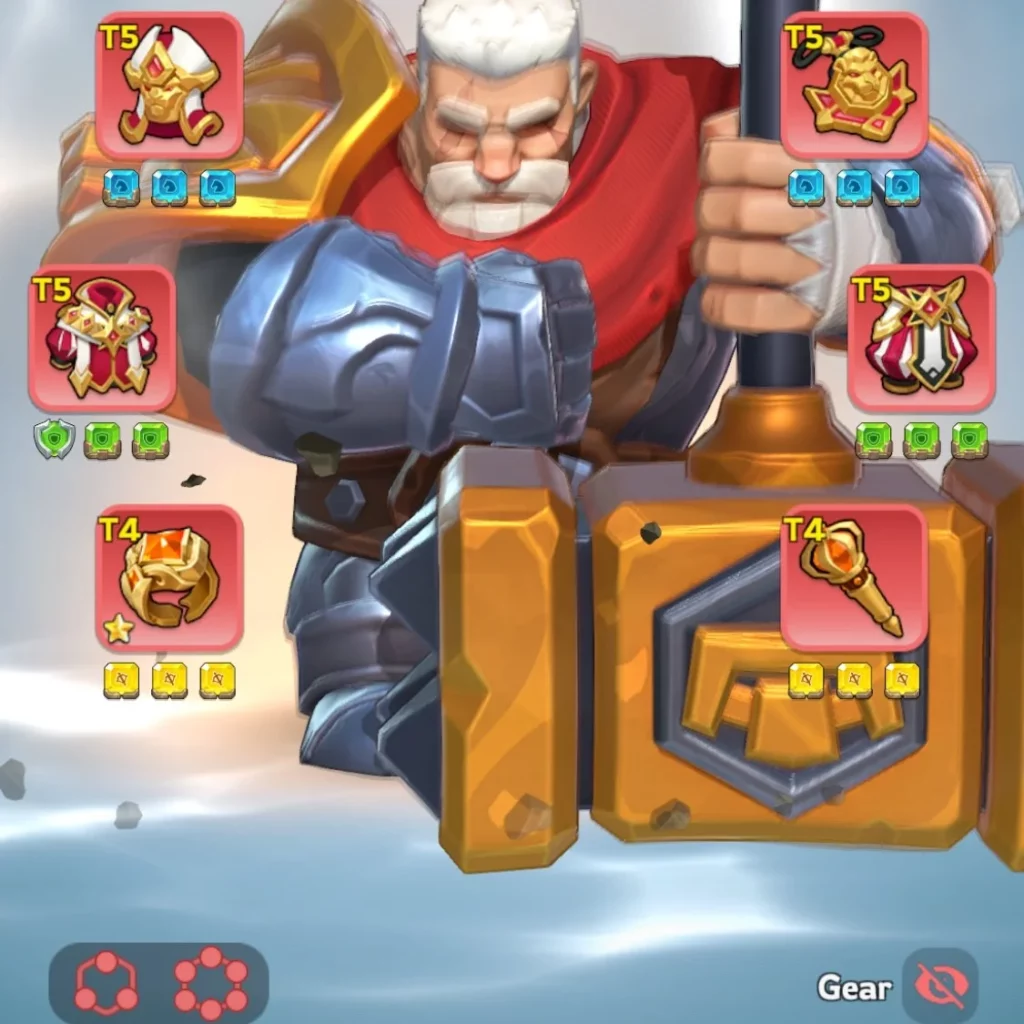 Kingshot account for sale with 2.5B power Whale Account
