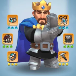Kingshot account for sale with 437M power Starter Account