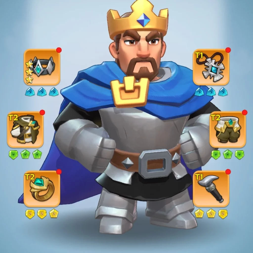 Kingshot account for sale with 454M power Starter Account