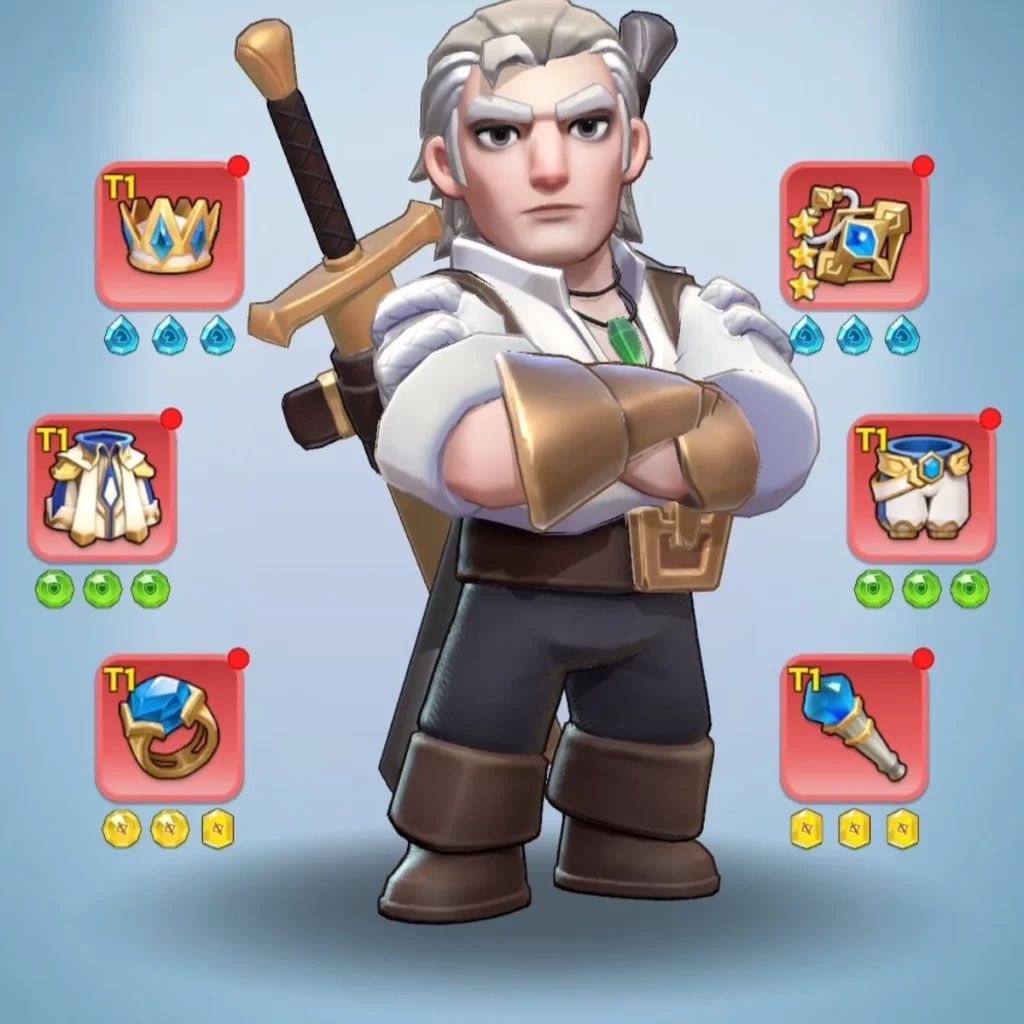 Kingshot account for sale with 474M power Whale Account