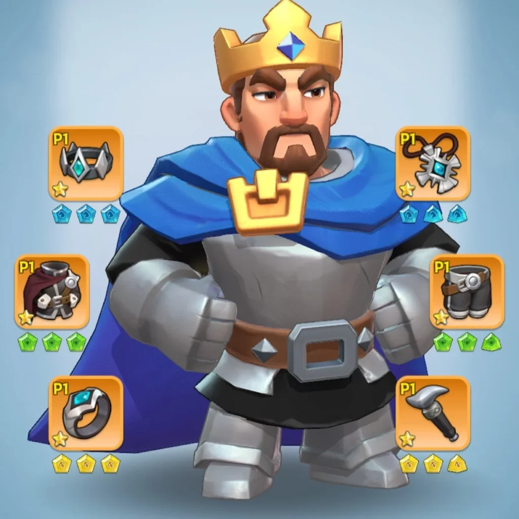 Kingshot account for sale with 485M power Whale Account