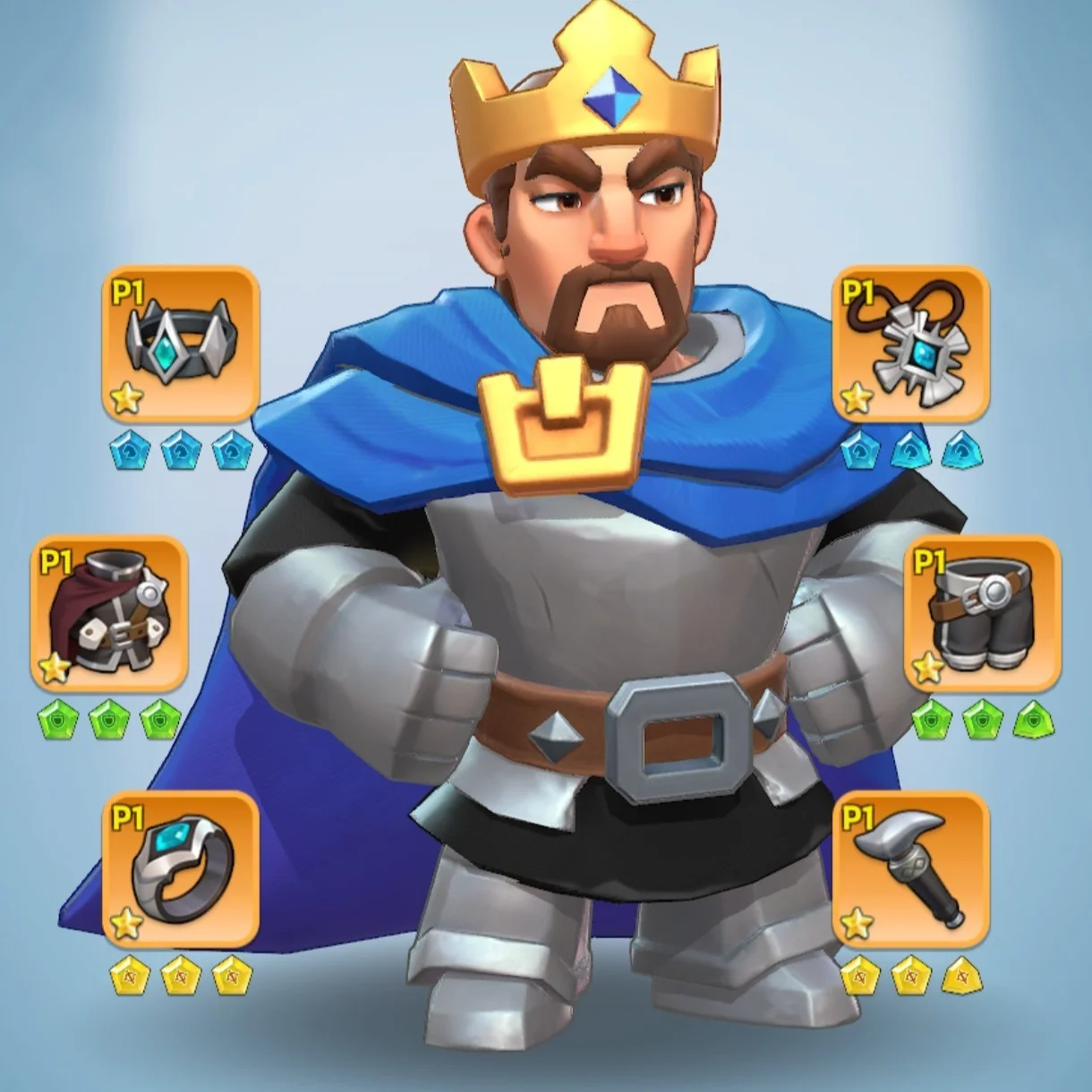 Kingshot account for sale with 485M power Whale Account