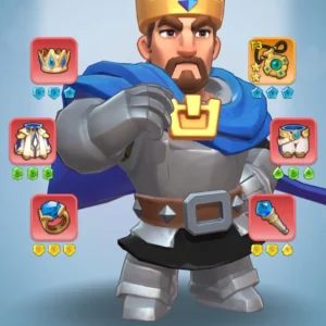 kingshot account for sale with 507M Whale Account