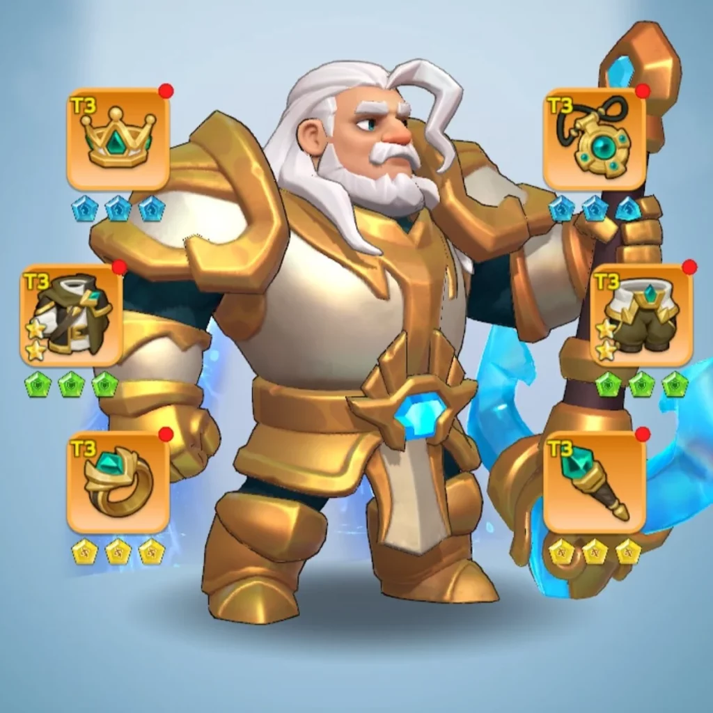 Kingshot account for sale with 552M power Starter Account