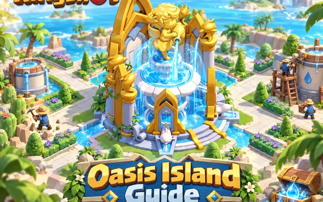 Kingshot Oasis Island Guide: Buildings, Water Essence, and Upgrade Priority