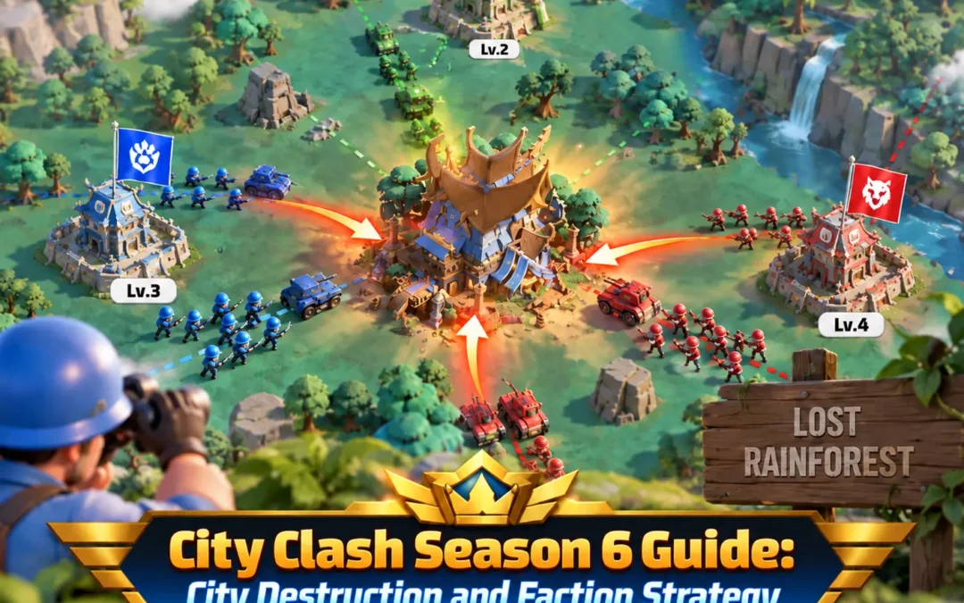Last War City Clash Season 6 Guide: City Destruction and Faction Strategy