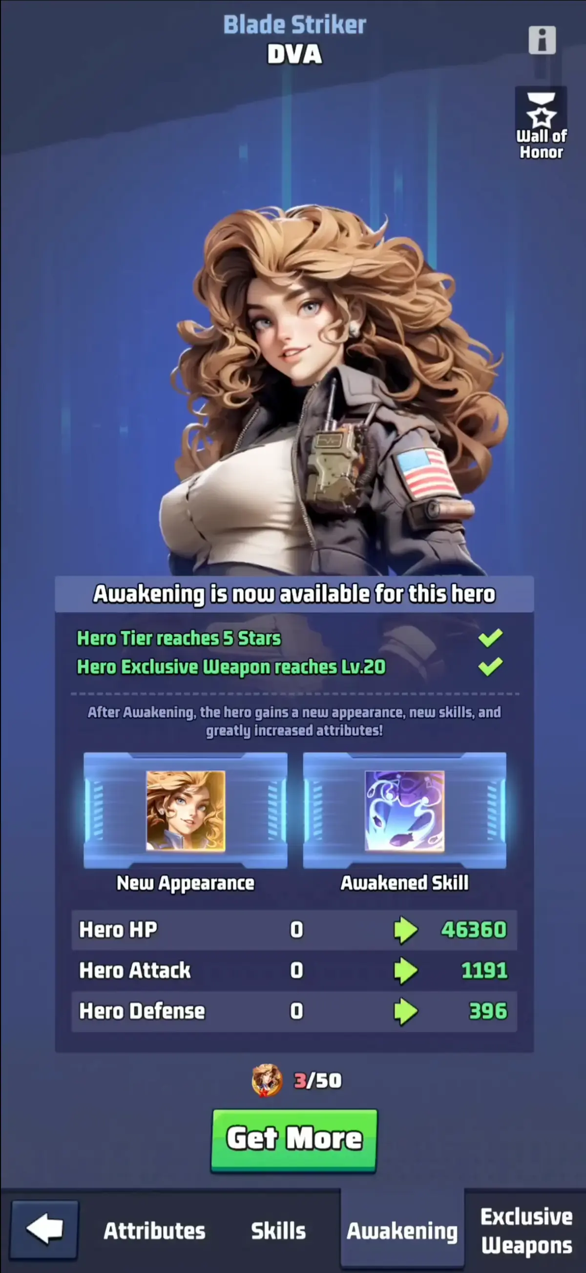 Last War DVA Awakening