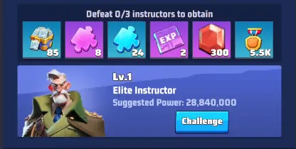 Last War Generals Trial Advanced Mode Progression