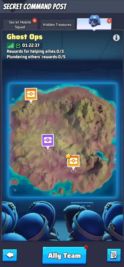 Last War Ghost Ops Event Screen 1