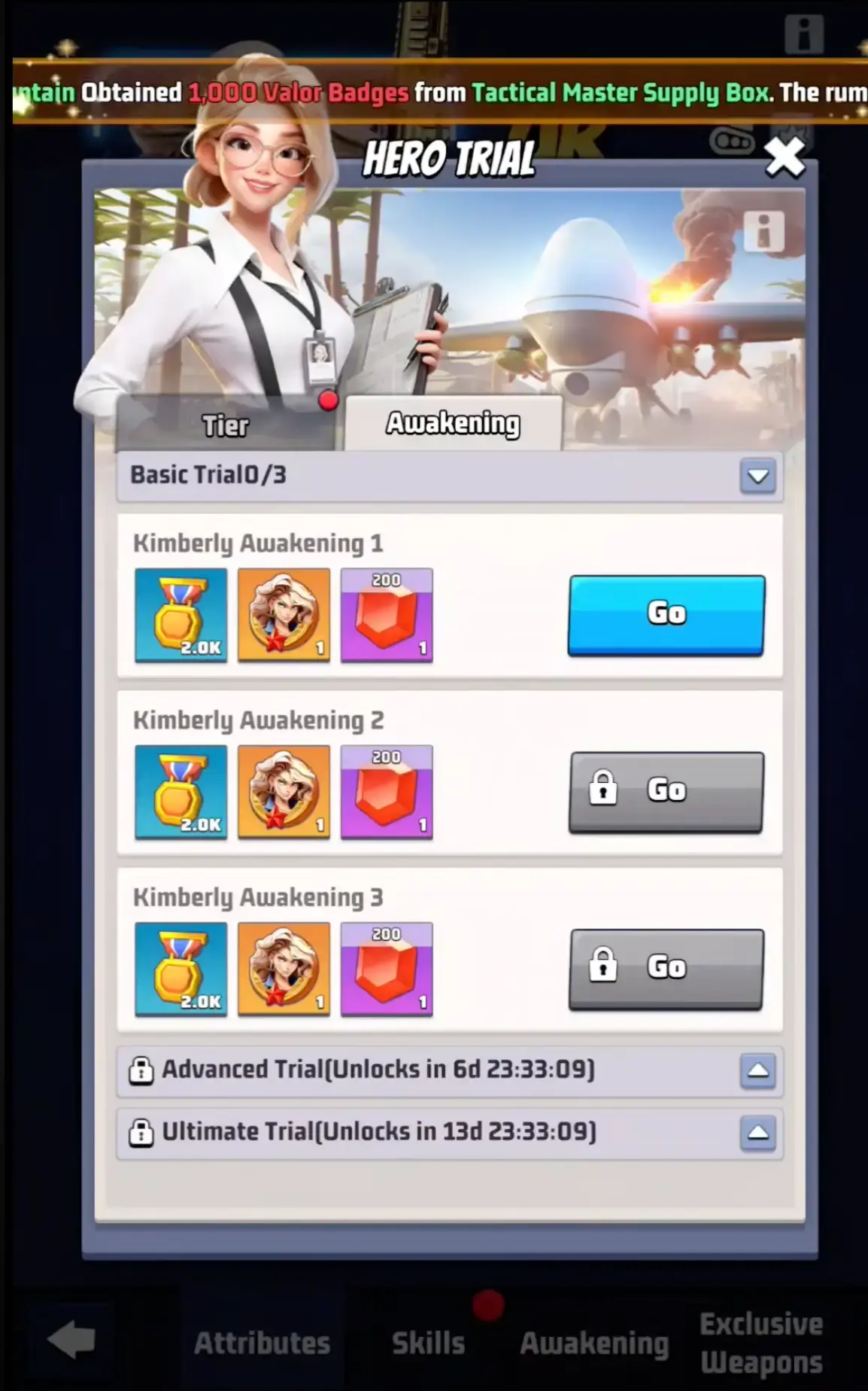 Last War Season 6 Heroes Awakening Hero Trial