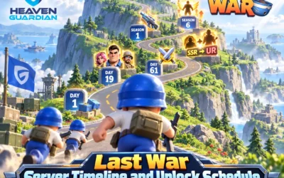 Last War Server Timeline and Unlock Schedule: Day 1 to Season 6