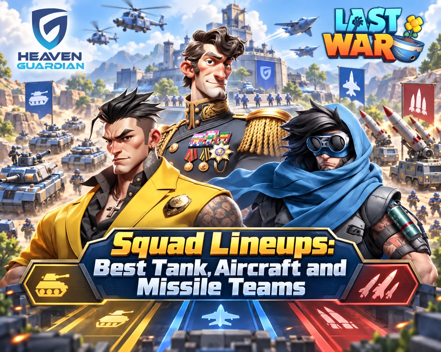 Last War Squad Lineups Guide