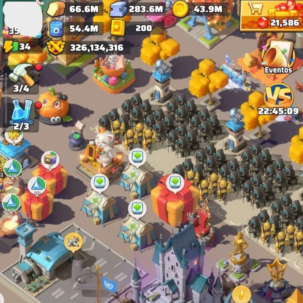 Last War account for sale THP190M Whale Account