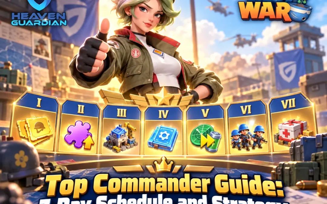 Last War Top Commander Guide: 7-Day Schedule and Strategy