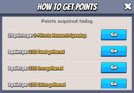 Last War Top Commander How to get Points Stage 3