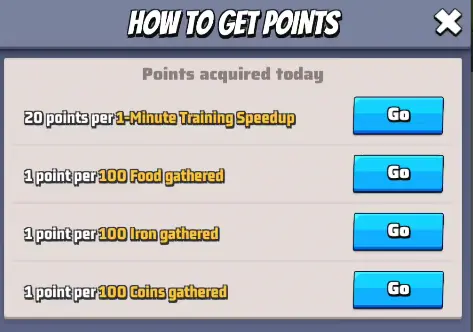 Last War Top Commander How to get Points Stage 5