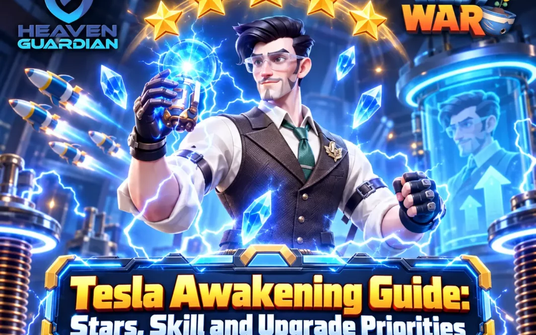 Last War Tesla Awakening Guide: Stars, Skill and Upgrade Priorities