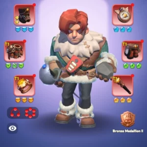 wos account for sale with 376M power Medium Account