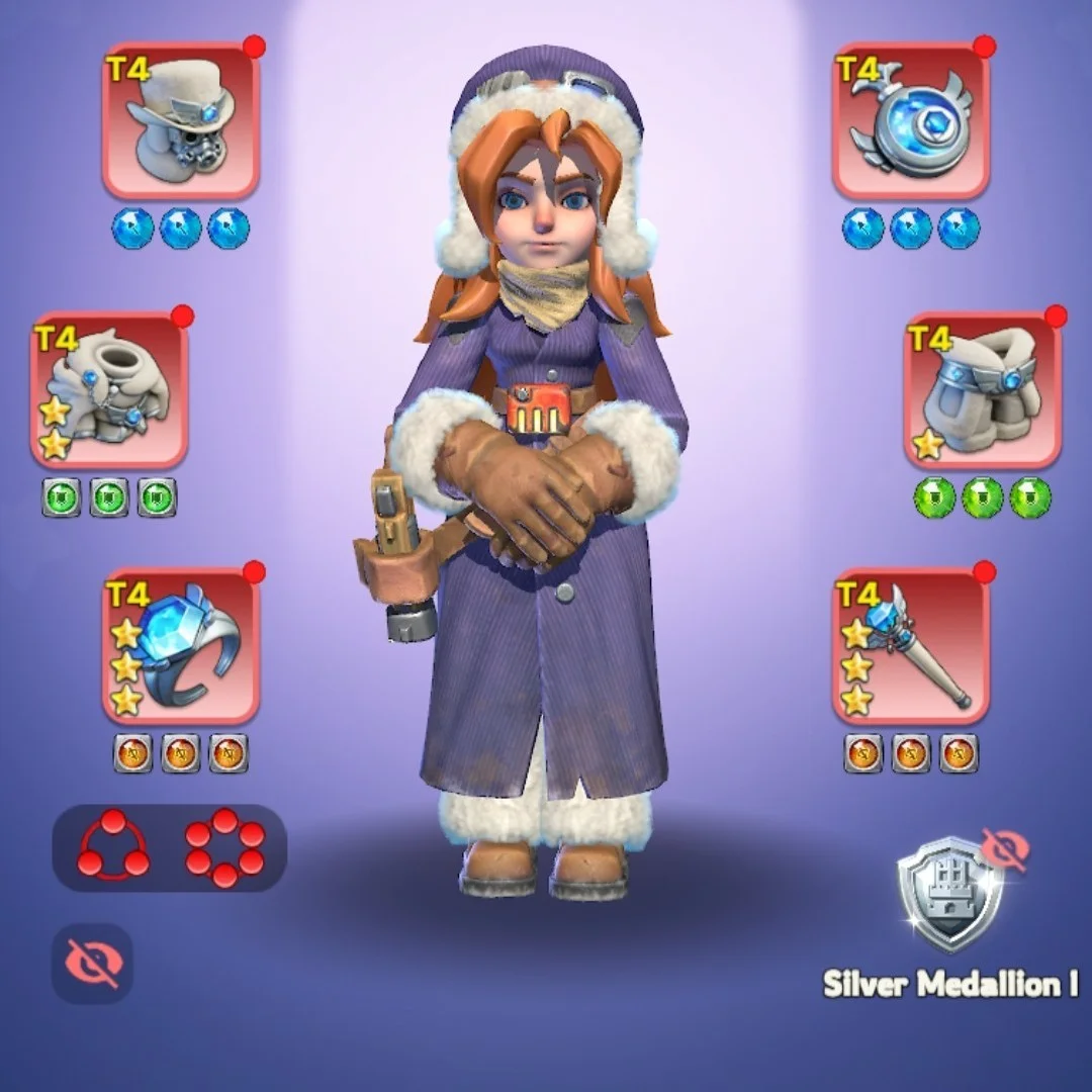 WOS account for sale with 662M power Whale Account