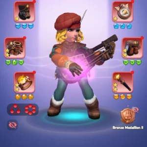 wos account for sale with 665M power Starter Account