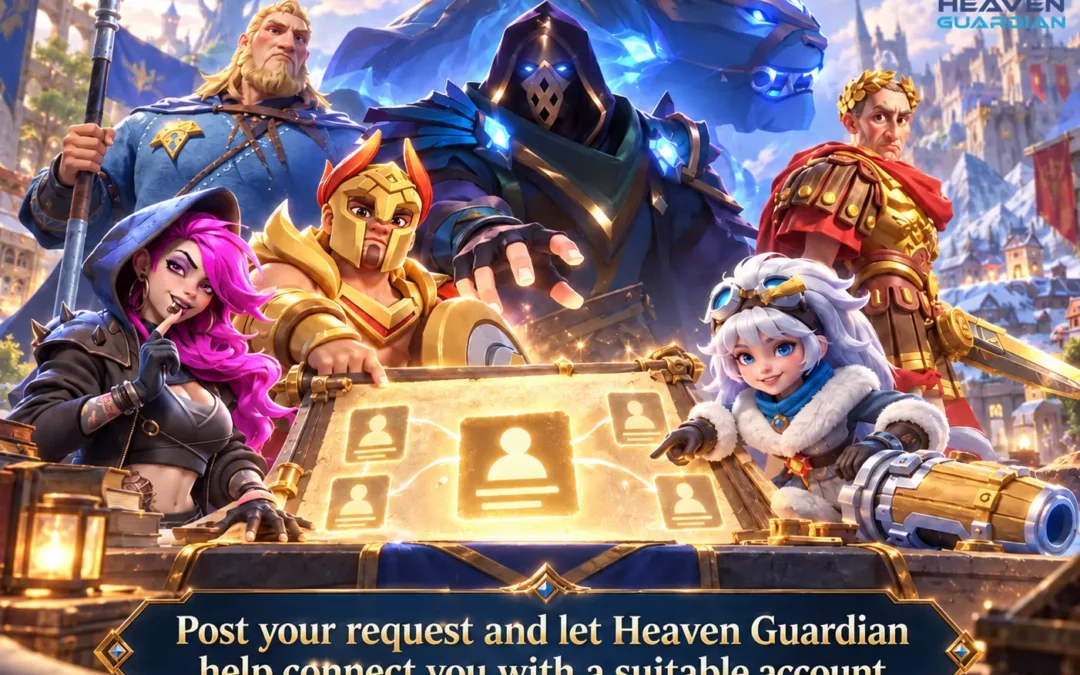 Heaven Guardian Wanted Accounts: How to Post an Account Request